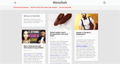 Desktop Screenshot of mensfash.com