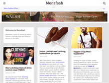 Tablet Screenshot of mensfash.com